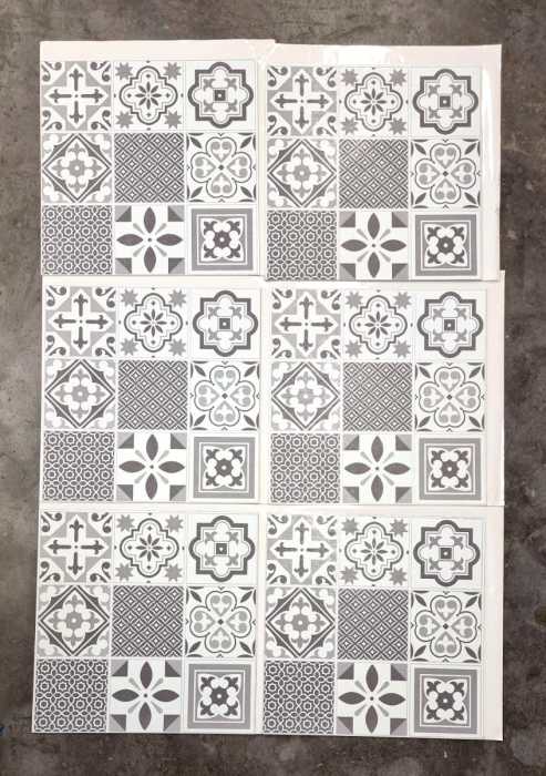 Muster N - d-c-fix Wall-Tiles - Oriental Tile - Teilstück