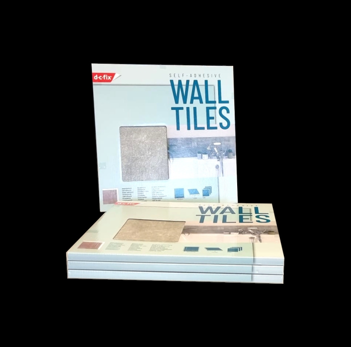 Muster N - d-c-fix Wall-Tiles - Solid Concrete - Teilstück