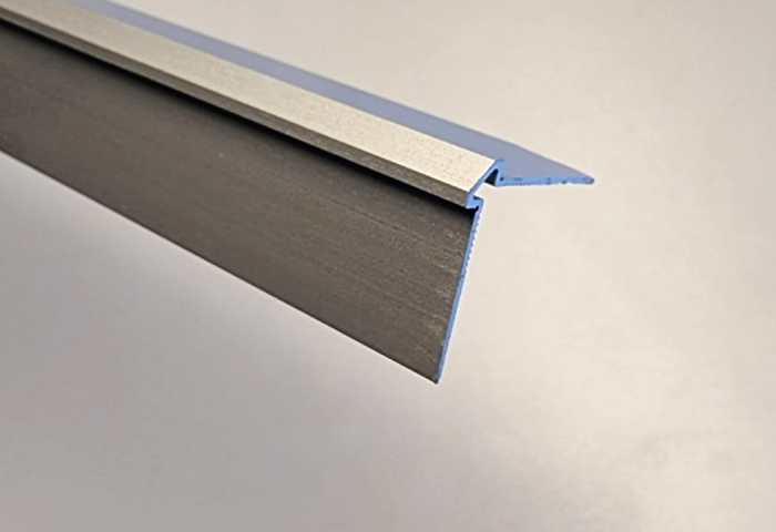 Aluminum rails outside